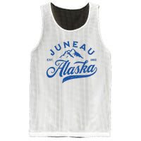 Juneau Alaska Ak Mountains Family Vacation Souvenir Mesh Reversible Basketball Jersey Tank