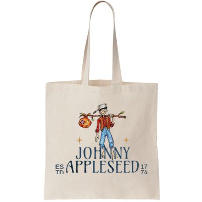 Johnny Appleseed Apple Day Sept 26 Orchard Nursery Tote Bag