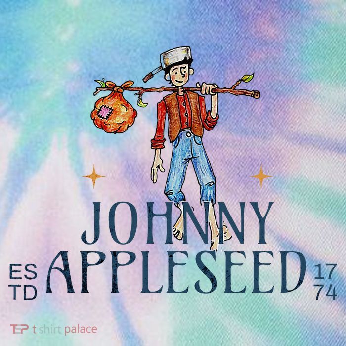 Johnny Appleseed Apple Day Sept 26 Orchard Nursery Legacy Tie Dye Trucker Hat