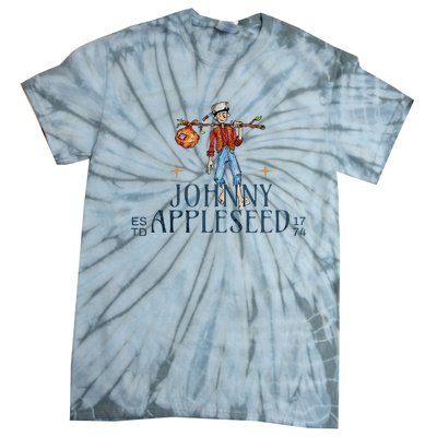 Johnny Appleseed Apple Day Sept 26 Orchard Nursery Tie-Dye T-Shirt