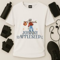 Johnny Appleseed Apple Day Sept 26 Orchard Nursery Cooling Performance Crew T-Shirt