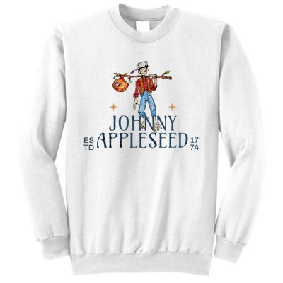 Johnny Appleseed Apple Day Sept 26 Orchard Nursery Sweatshirt