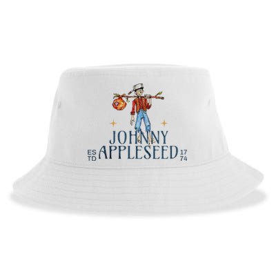 Johnny Appleseed Apple Day Sept 26 Orchard Nursery Sustainable Bucket Hat