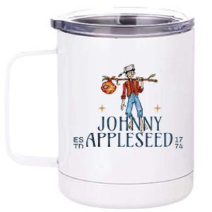 Johnny Appleseed Apple Day Sept 26 Orchard Nursery 12 oz Stainless Steel Tumbler Cup