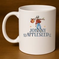 Johnny Appleseed Apple Day Sept 26 Orchard Nursery 11oz C Handle Ceramic Mug