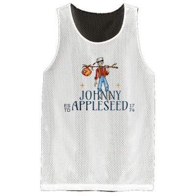 Johnny Appleseed Apple Day Sept 26 Orchard Nursery Mesh Reversible Basketball Jersey Tank