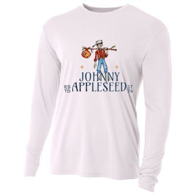 Johnny Appleseed Apple Day Sept 26 Orchard Nursery Cooling Performance Long Sleeve Crew