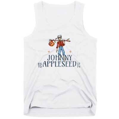 Johnny Appleseed Apple Day Sept 26 Orchard Nursery Tank Top