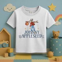 Johnny Appleseed Apple Day Sept 26 Orchard Nursery Toddler T-Shirt