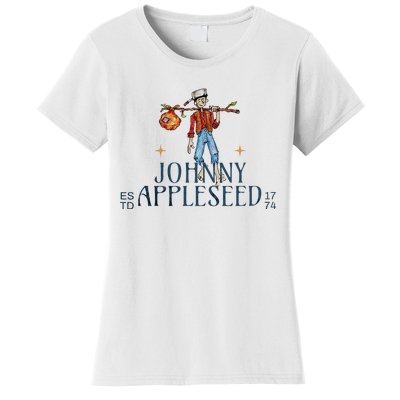 Johnny Appleseed Apple Day Sept 26 Orchard Nursery Women's T-Shirt