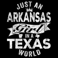 Just An Arkansas Girl In A Texas World Toddler T-Shirt
