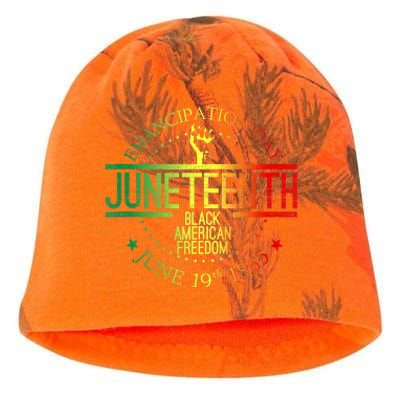 Juneteenth African American Freedom Black History June 19 Kati - Camo Knit Beanie