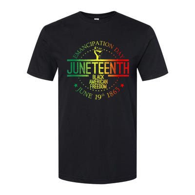 Juneteenth African American Freedom Black History June 19 Softstyle® CVC T-Shirt