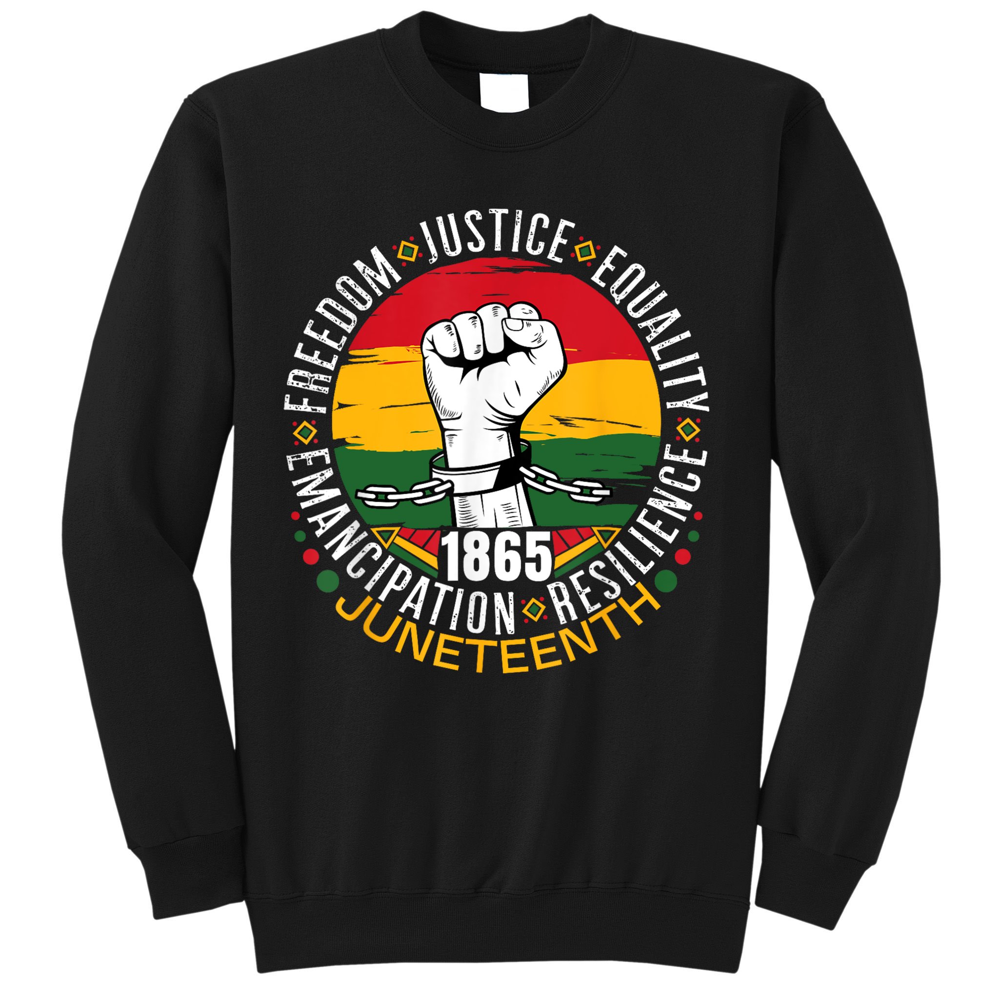 Juneteenth African American Black History 1865 Juneteenth Sweatshirt