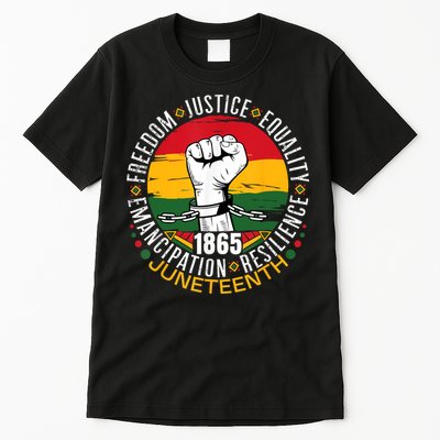 Juneteenth African American Black History 1865 Juneteenth Tall T-Shirt