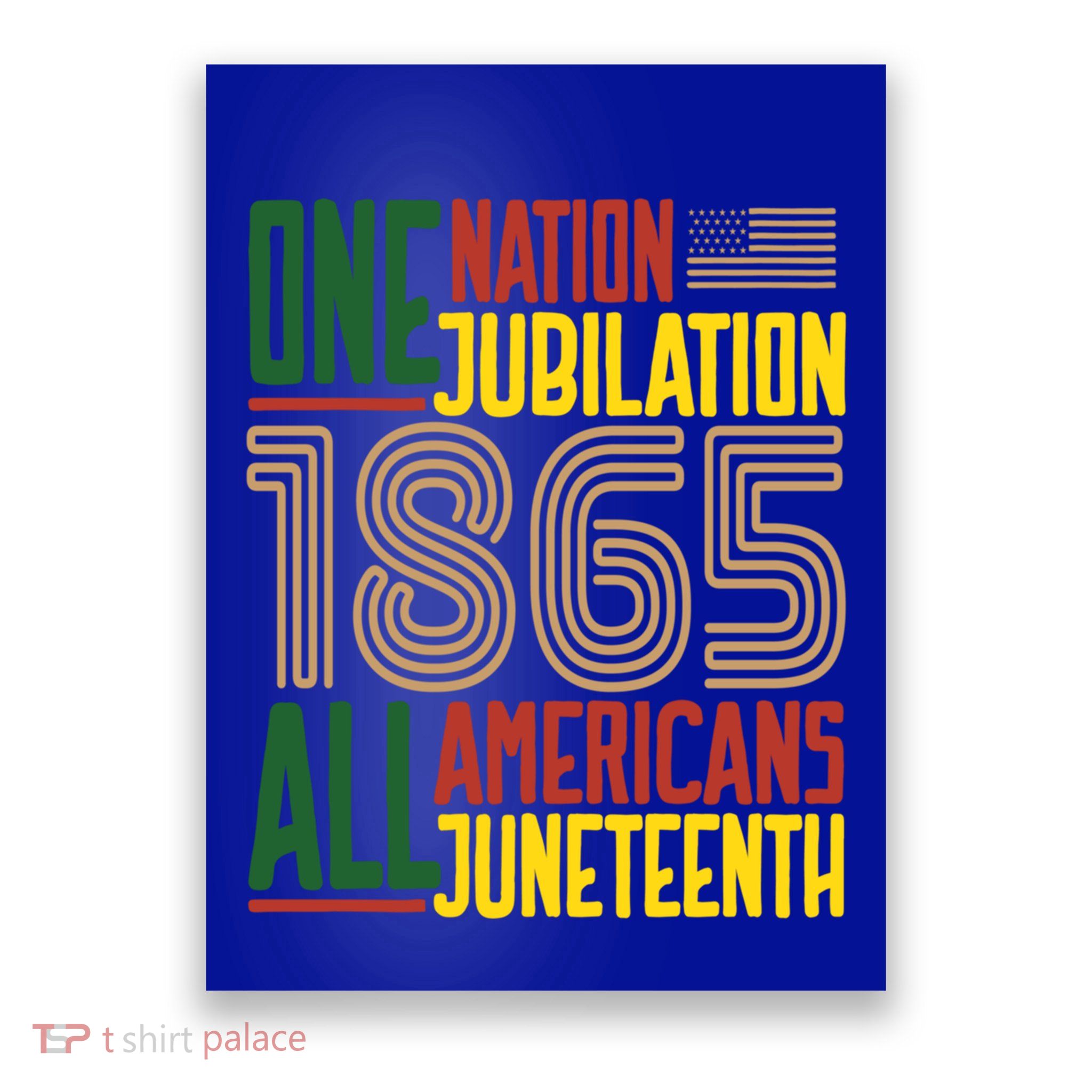 Junenth African American Black History 1865 Junenth Cool Gift Poster