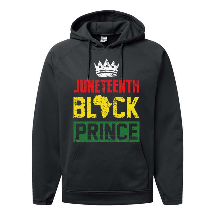 Juneteenth Afro American Boy Son Family Matching Juneteenth Performance Fleece Hoodie