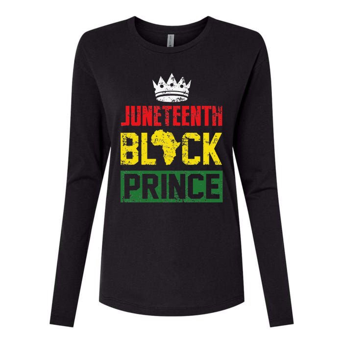 Juneteenth Afro American Boy Son Family Matching Juneteenth Womens Cotton Relaxed Long Sleeve T-Shirt