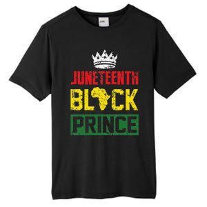 Juneteenth Afro American Boy Son Family Matching Juneteenth Tall Fusion ChromaSoft Performance T-Shirt