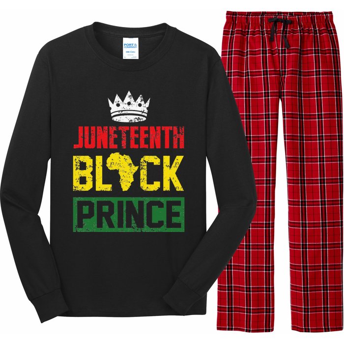 Juneteenth Afro American Boy Son Family Matching Juneteenth Long Sleeve Pajama Set