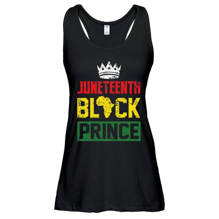 Juneteenth Afro American Boy Son Family Matching Juneteenth Ladies Essential Flowy Tank