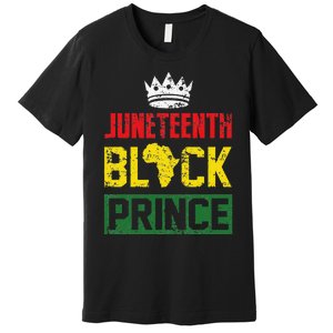 Juneteenth Afro American Boy Son Family Matching Juneteenth Premium T-Shirt