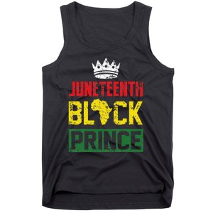 Juneteenth Afro American Boy Son Family Matching Juneteenth Tank Top