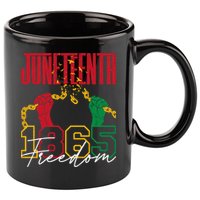 Juneteenth African American Freedom Black Pride Juneteenth 11oz C Handle Ceramic Mug