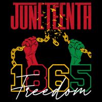 Juneteenth African American Freedom Black Pride Juneteenth Drawstring Bag