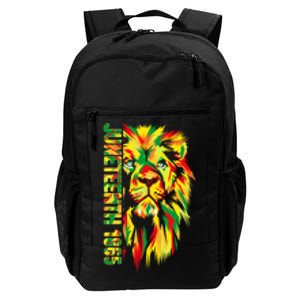 Juneteenth African American Black Lion 1865 King Daily Commute Backpack