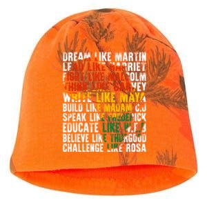 Juneteenth African American Blm Black History Month Freedom Funny Gift Kati - Camo Knit Beanie