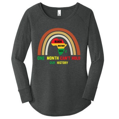 Juneteenth Afro American African Pride Black Lives Matter Women's Perfect Tri Tunic Long Sleeve Shirt