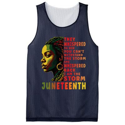 Juneteenth Afro American Black Women Black History Mesh Reversible Basketball Jersey Tank