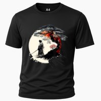 Japanese Art Aikido Tree Of Life Peace Art Of War Samurai Cooling Performance Crew T-Shirt