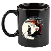 Japanese Art Aikido Tree Of Life Peace Art Of War Samurai 11oz C Handle Ceramic Mug