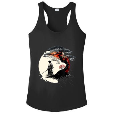 Japanese Art Aikido Tree Of Life Peace Art Of War Samurai Ladies PosiCharge Competitor Racerback Tank