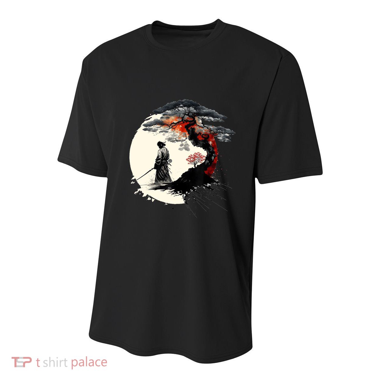 Japanese Art Aikido Tree Of Life Peace Art Of War Samurai Youth Performance Sprint T-Shirt