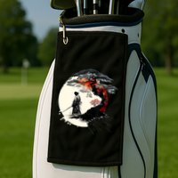 Japanese Art Aikido Tree Of Life Peace Art Of War Samurai Golf Towel