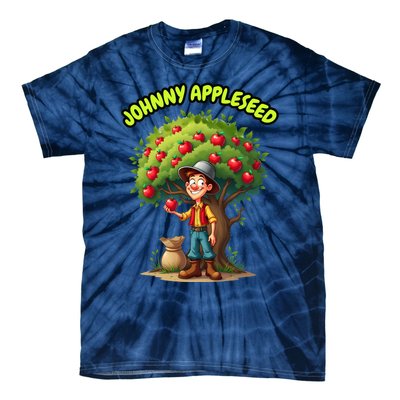 Johnny Appleseed Apple Day Sept 26 Celebrate Legends Tie-Dye T-Shirt