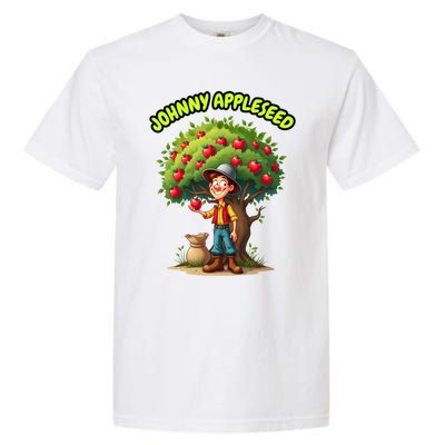 Johnny Appleseed Apple Day Sept 26 Celebrate Legends Garment-Dyed Heavyweight T-Shirt