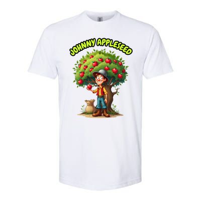 Johnny Appleseed Apple Day Sept 26 Celebrate Legends Softstyle CVC T-Shirt