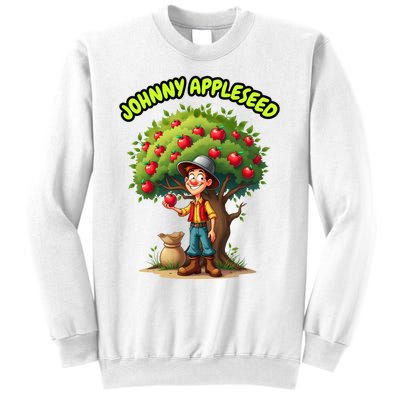 Johnny Appleseed Apple Day Sept 26 Celebrate Legends Sweatshirt