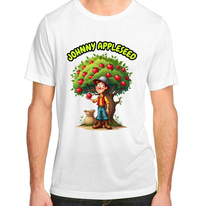 Johnny Appleseed Apple Day Sept 26 Celebrate Legends Adult ChromaSoft Performance T-Shirt