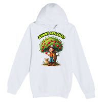 Johnny Appleseed Apple Day Sept 26 Celebrate Legends Premium Pullover Hoodie