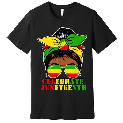 Juneteenth African American Black History June 19 Premium T-Shirt