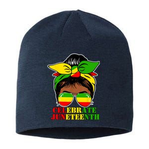 Juneteenth African American Black History June 19 Sustainable Beanie