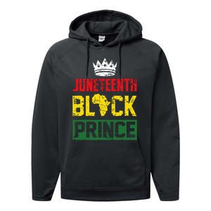 Juneteenth Afro American Boy Son Family Matching Juneteenth Performance Fleece Hoodie