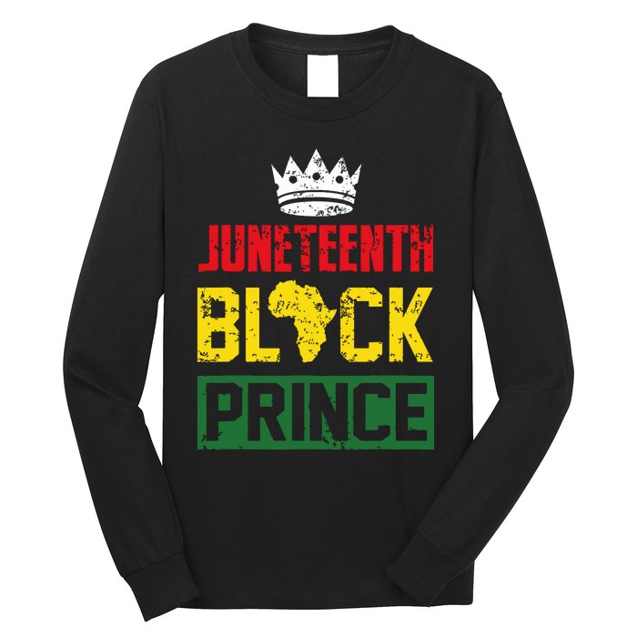 Juneteenth Afro American Boy Son Family Matching Juneteenth Long Sleeve Shirt