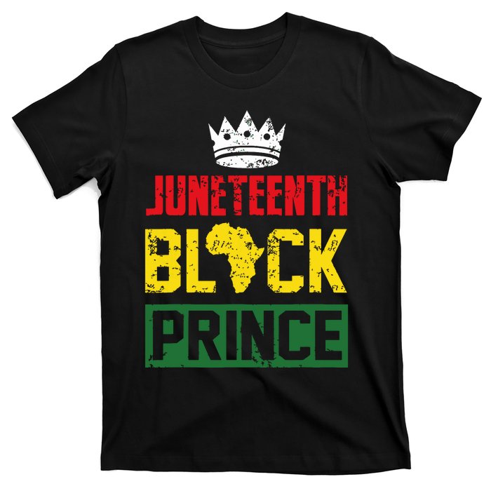 Juneteenth Afro American Boy Son Family Matching Juneteenth T-Shirt