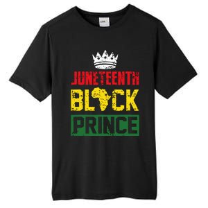 Juneteenth Afro American Boy Son Family Matching Juneteenth Tall Fusion ChromaSoft Performance T-Shirt